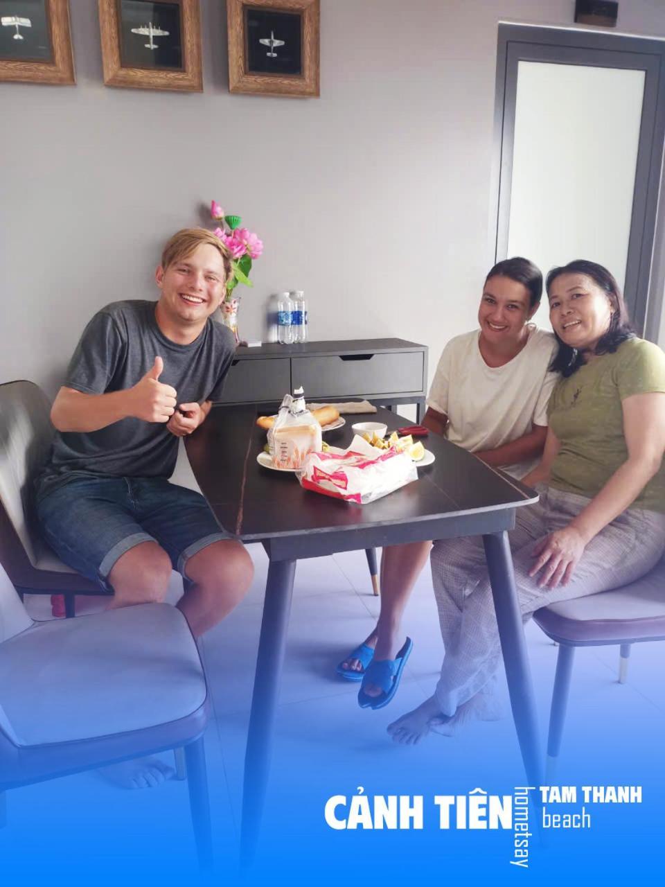 Canh Tien Homestay Tam Thanh Beach Tam Kỳ Dış mekan fotoğraf