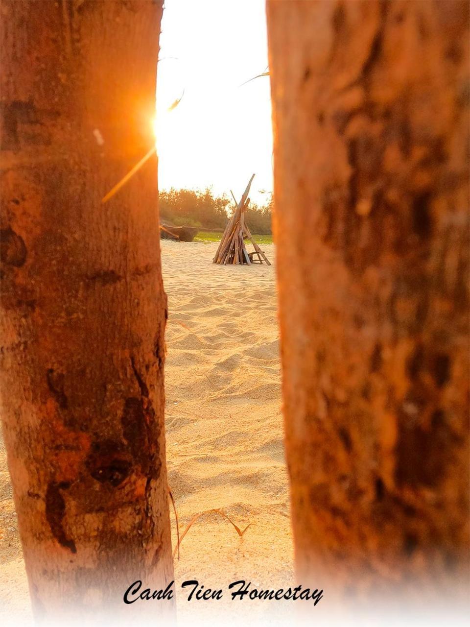 Canh Tien Homestay Tam Thanh Beach Tam Kỳ Dış mekan fotoğraf